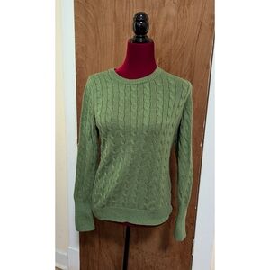 GAP Green Knit Sweater | Size Large | GUC
